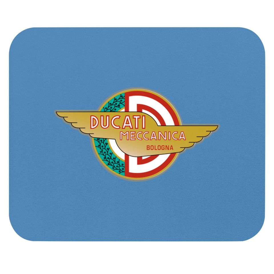 Ducati Classic Logo (visit: fmDisegno.redbubble.com for full range) - Ducati Classic Logo - Mouse Pads