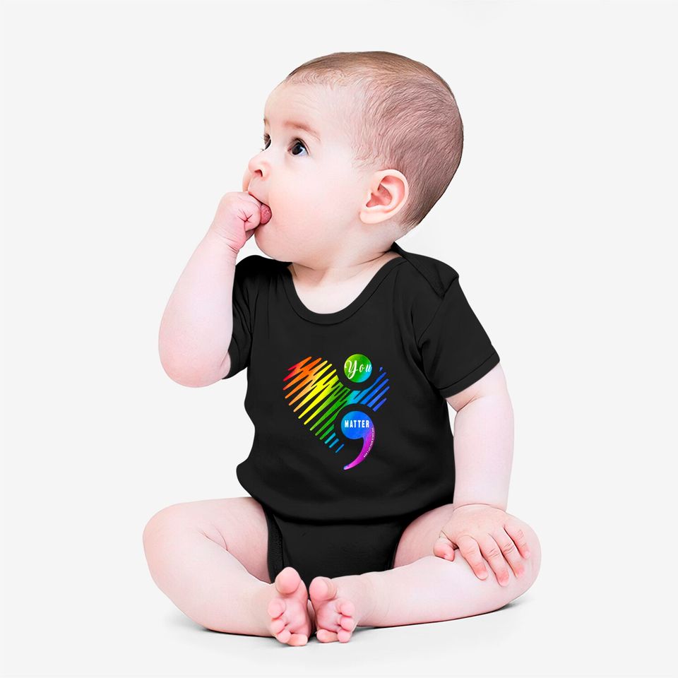 You Matter Don't Let Your Story End Onesies for LGBT and Gays - Gay Pride - Onesies