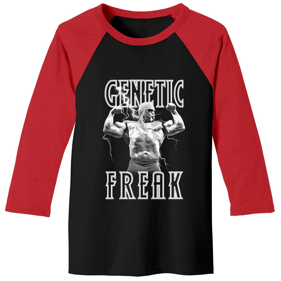 Genetic Freak White - Big Poppa Pump Genetic Freak - Baseball Tees