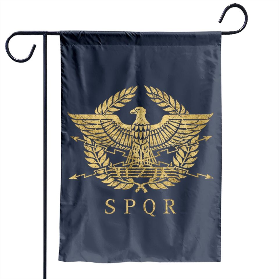 Roman Empire Emblem V01 - Roman Empire - Garden Flags
