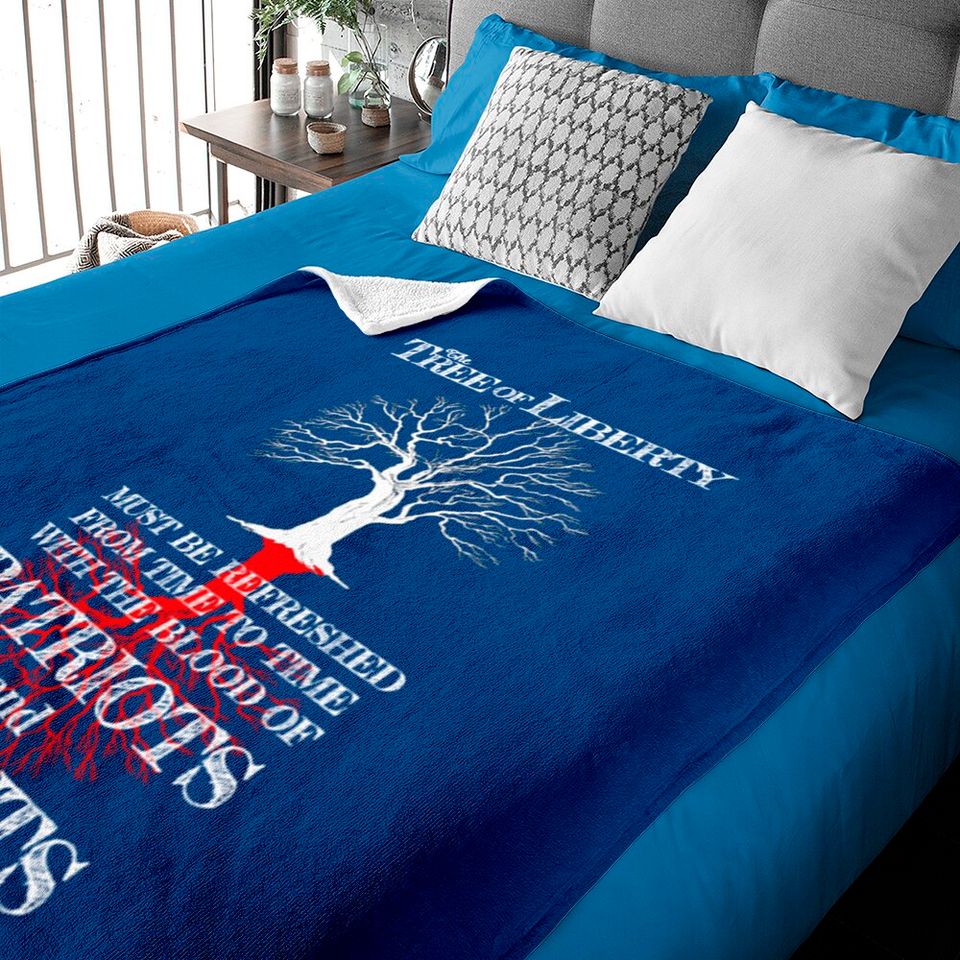 Tree Of Liberty Design - Tree Of Liberty - Baby Blankets