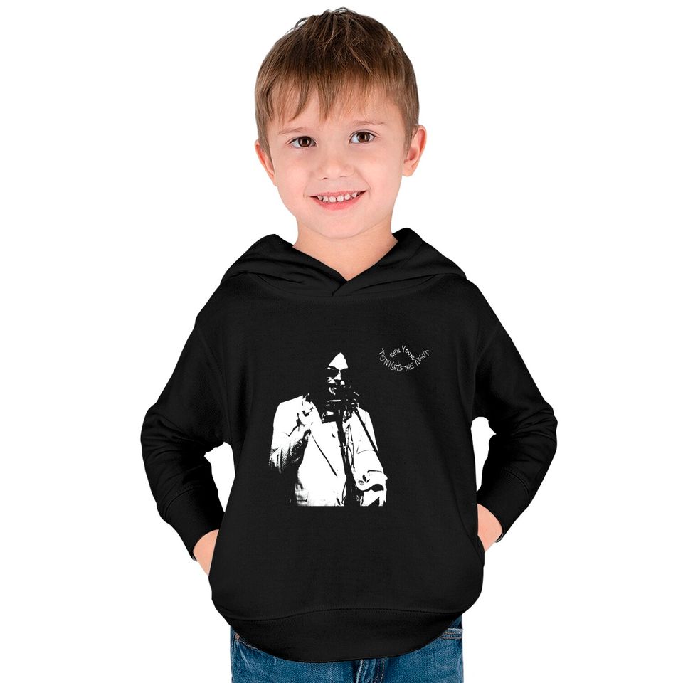 Neil Young Tonights The Night Tee Kids Pullover Hoodies