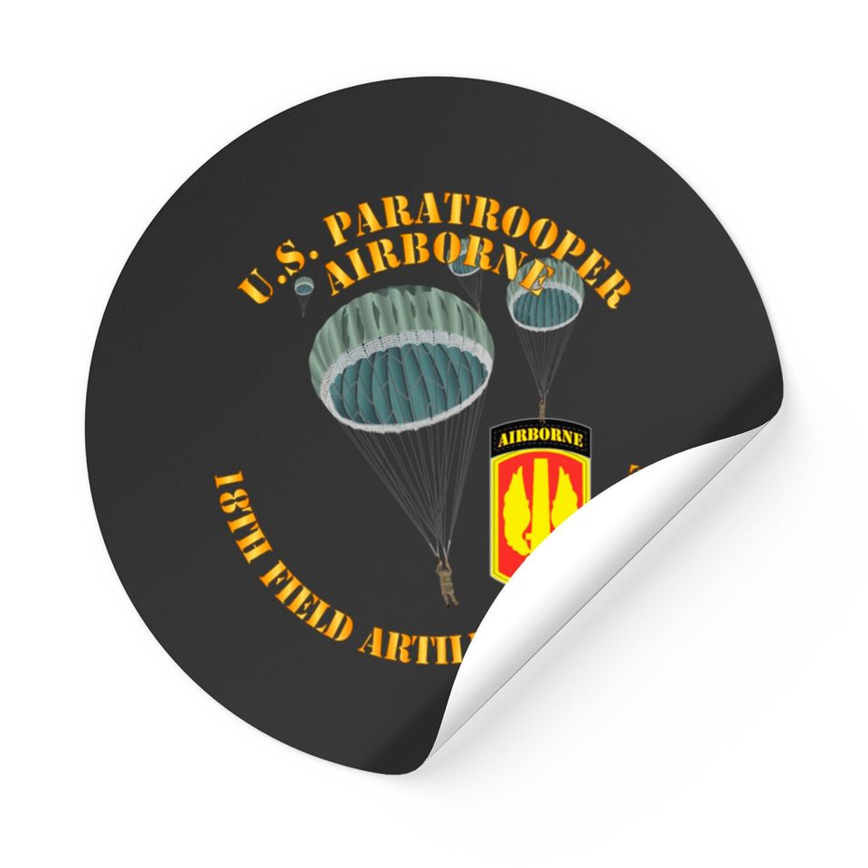 Army US Paratrooper 18th Field Artillery Brigade