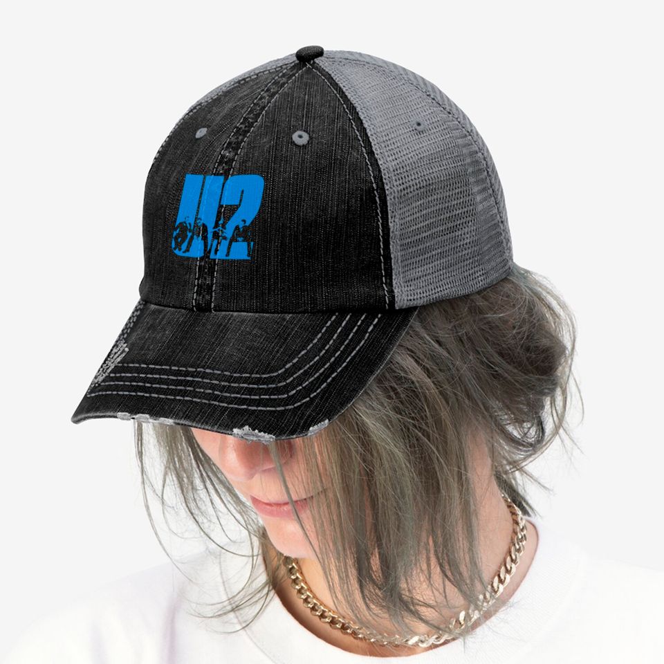 U2 Trucker Hats, U2 Vintage Trucker Hats, U2 Rock Band Trucker Hats, Rock Band Trucker Hats, U2 Fans Gift, Music Tour Merch, 2022 Band Tour Trucker Hats