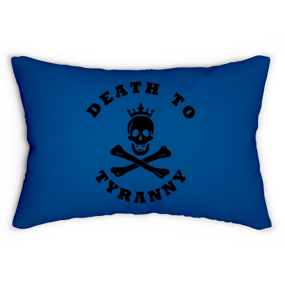 Death to Tyranny Lumbar Pillows