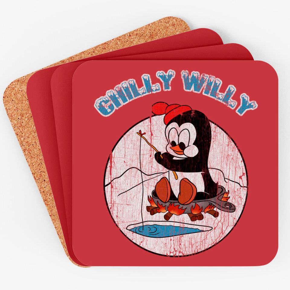 Distressed Chilly willy - Chilly Willy - Coasters