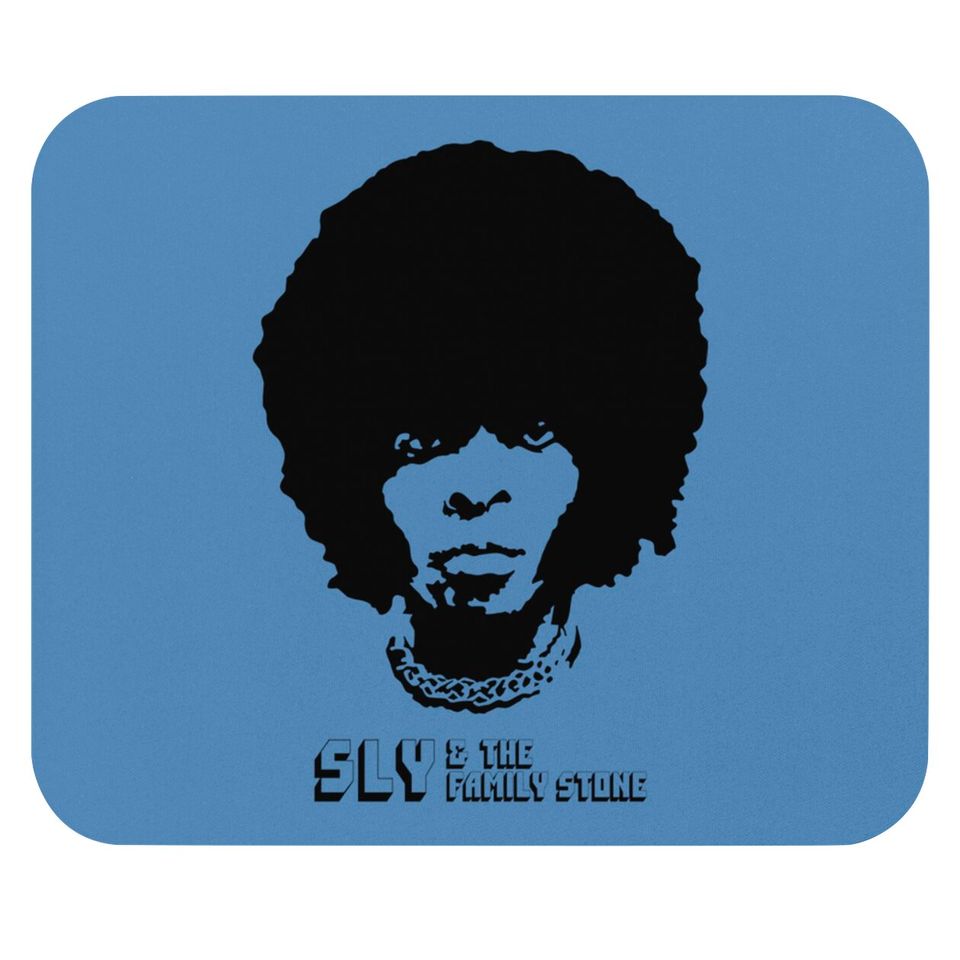 Sly - Sly Stone - Mouse Pads