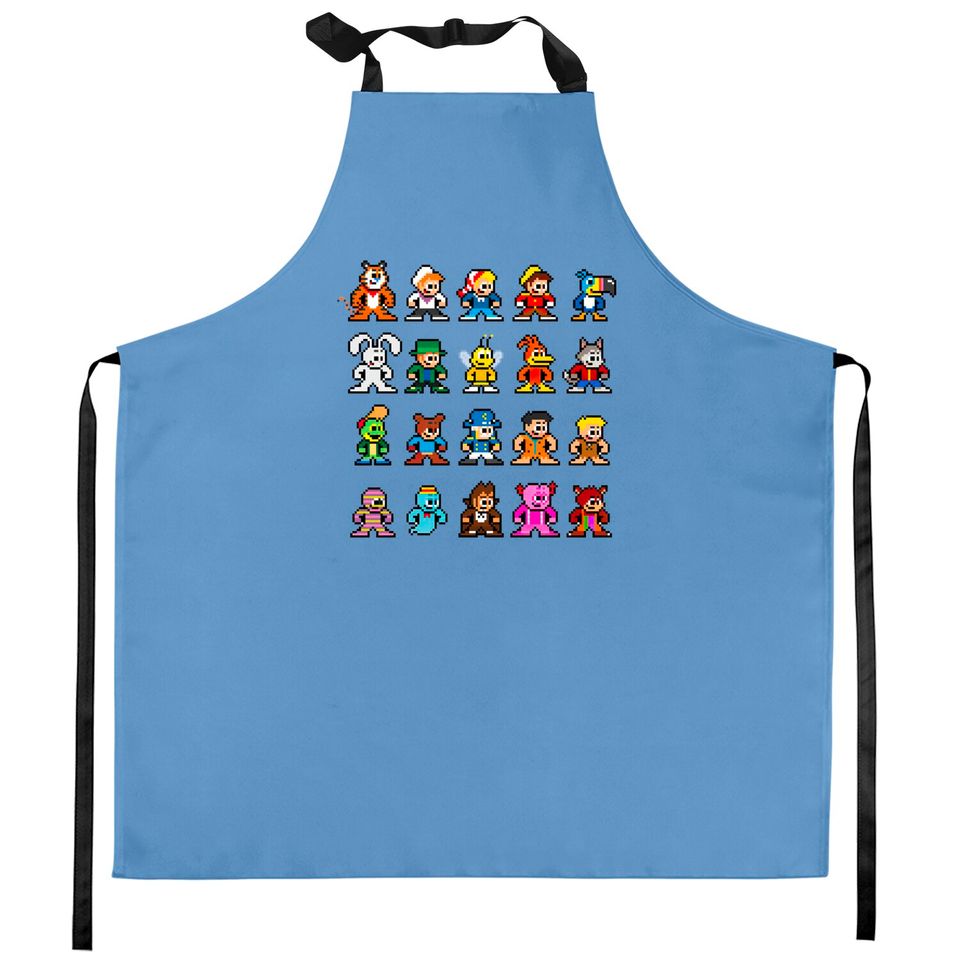 Retro Breakfast Cereal Mascots - Cereal - Kitchen Aprons