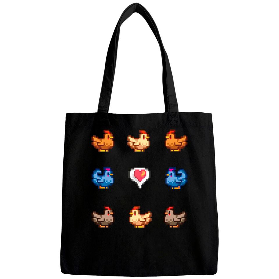 Stardew Valley Chickens - Stardew Valley - Bags