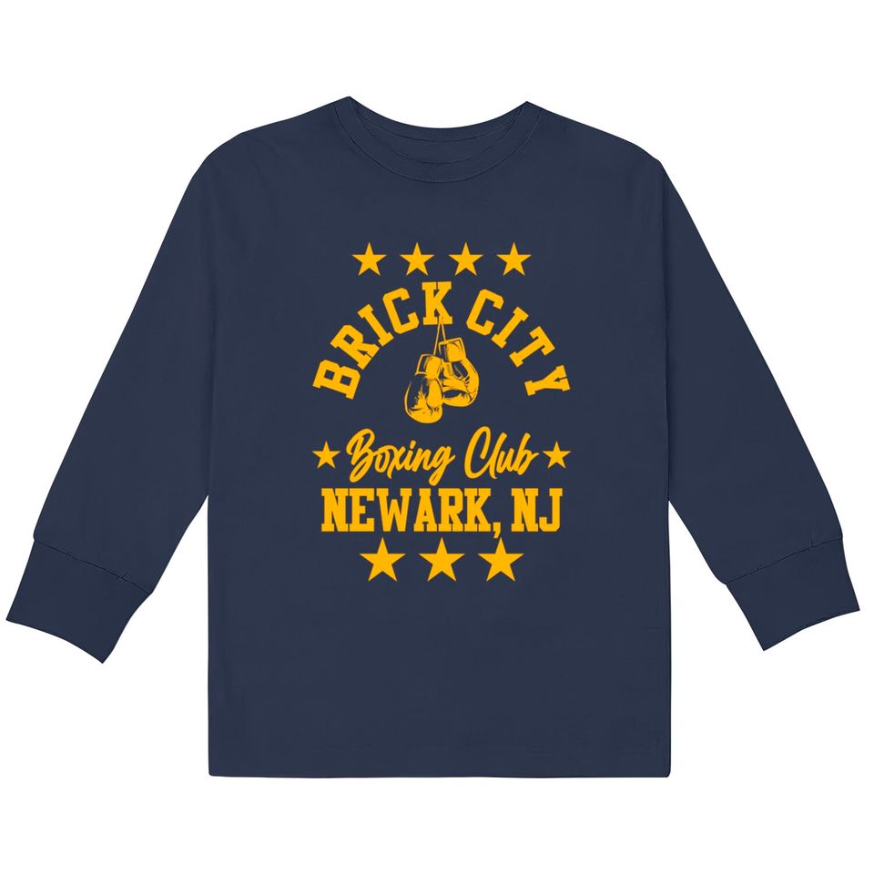 BRICK CITY BOXING CLUB - Brick City Nj -  Kids Long Sleeve T-Shirts