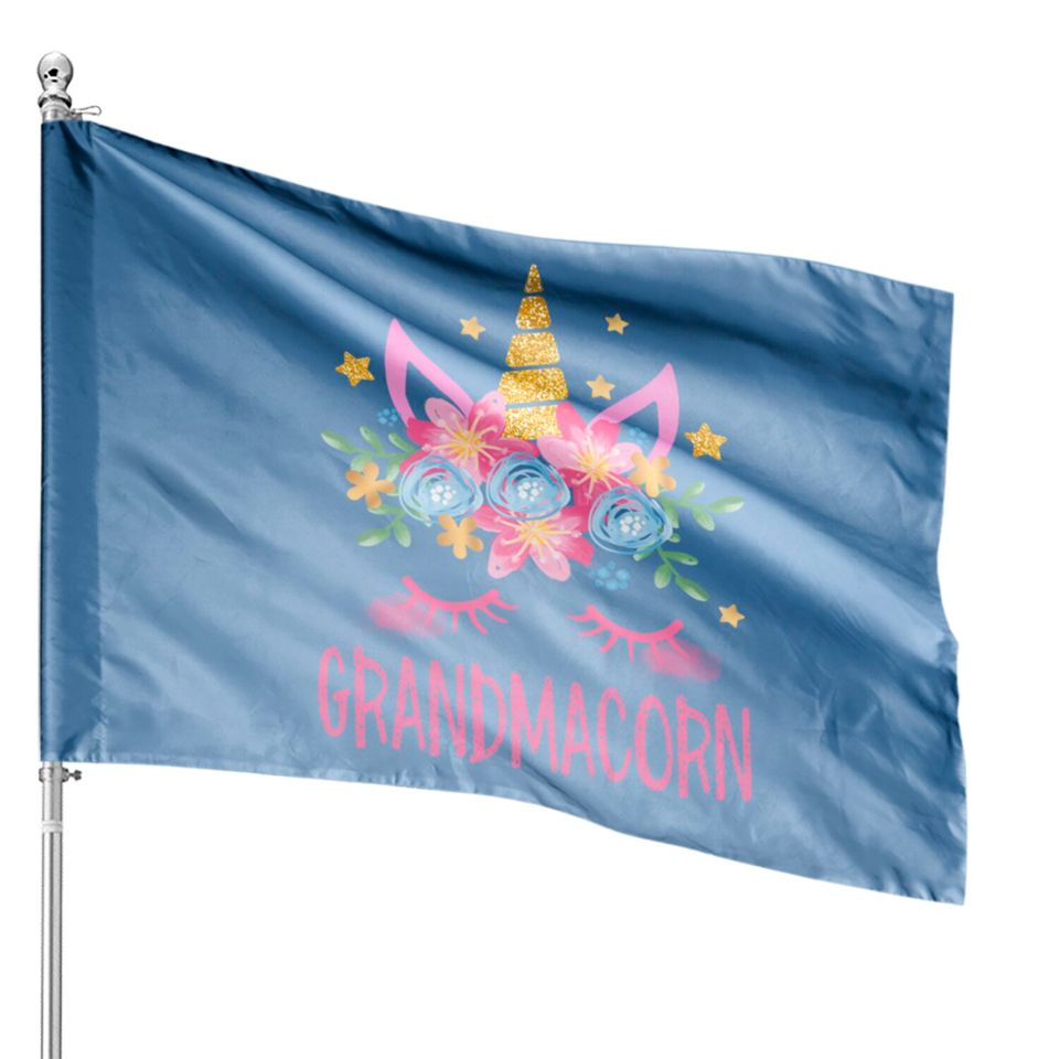 Grandmacorn - Grandma - House Flags