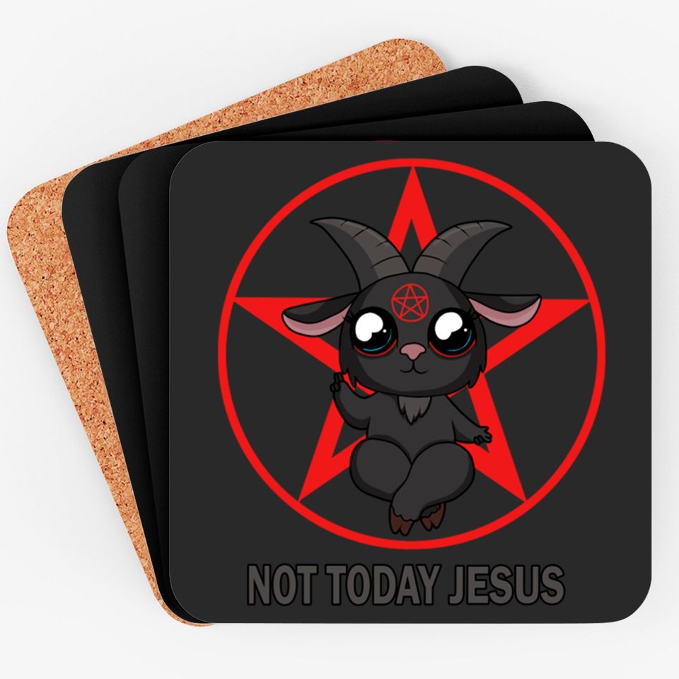 Not today Jesus - Not Today Jesus - Coasters