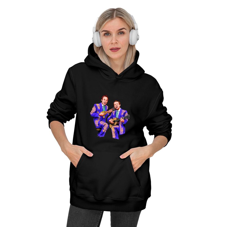 The Louvin Brothers - An illustration by Paul Cemmick - The Louvin Brothers - Hoodies