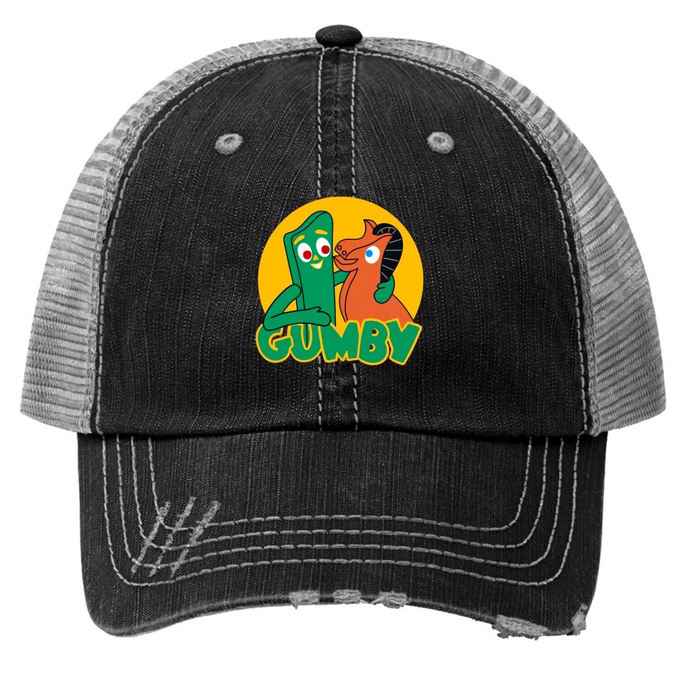 Gumby and Pokey - Gumby And Pokey - Trucker Hats