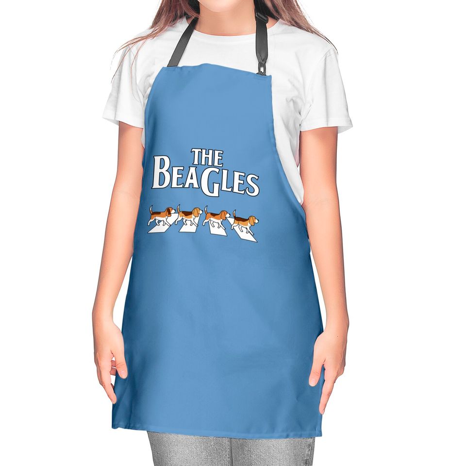 The Beagles funny dog cute - Dog - Kitchen Aprons