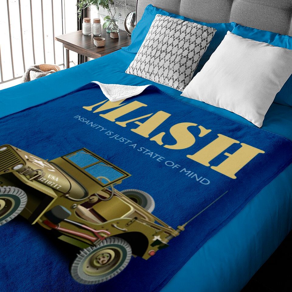 Mash TV Series poster - Mash Tv Series - Baby Blankets