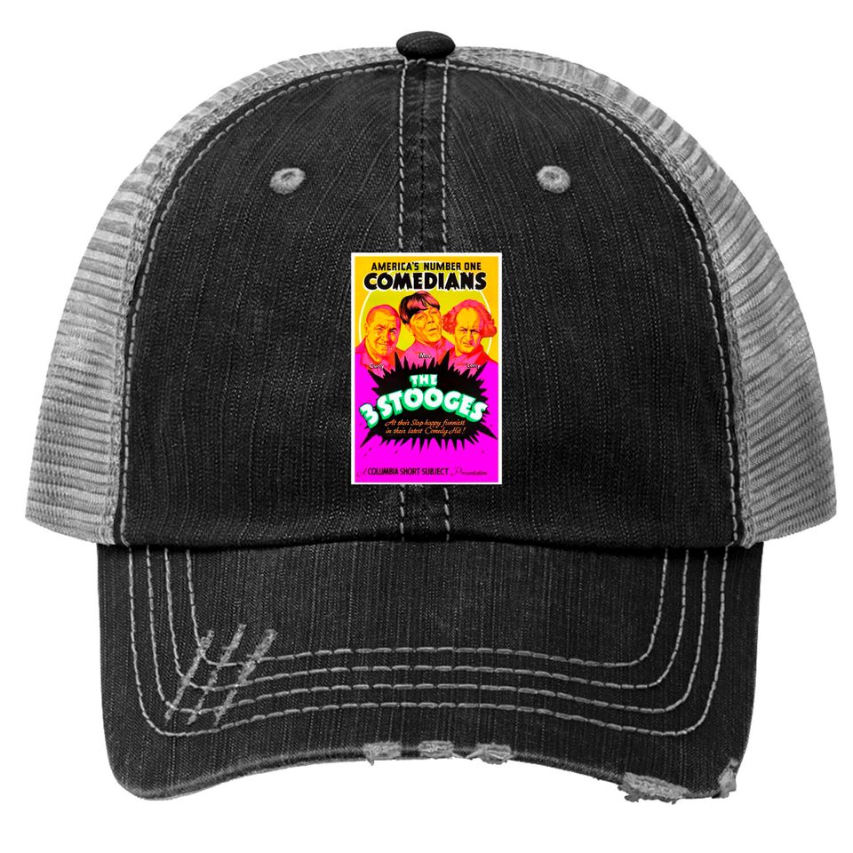 3 Stooges Collector's Trucker Hat - Three Stooges - Trucker Hats
