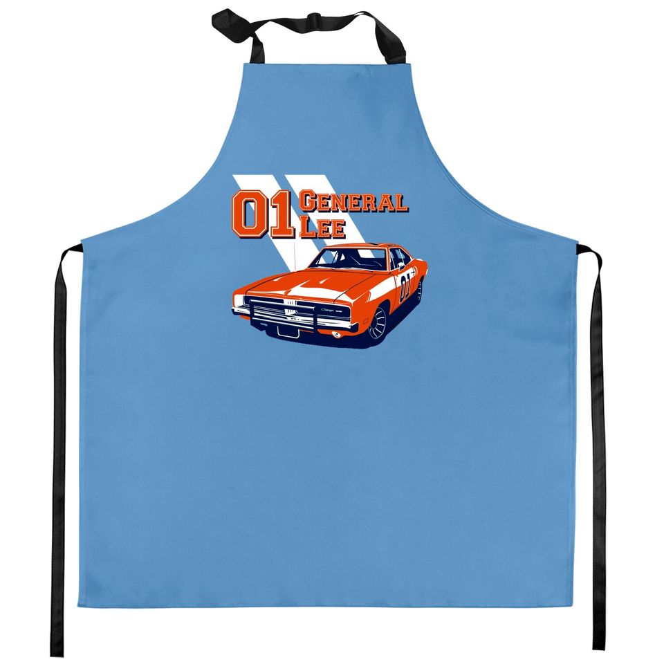 General Lee - Dukes Of Hazzard - Kitchen Aprons
