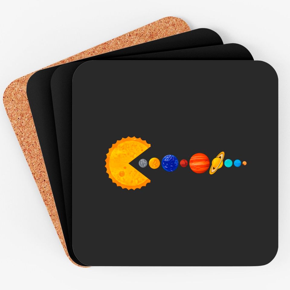 Pacman Eating Planets - Pacman - Coasters