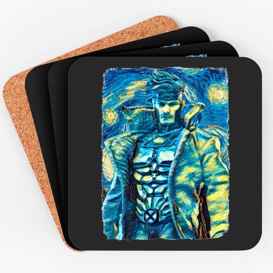 Gambit Van Gogh Style - Gambit - Coasters