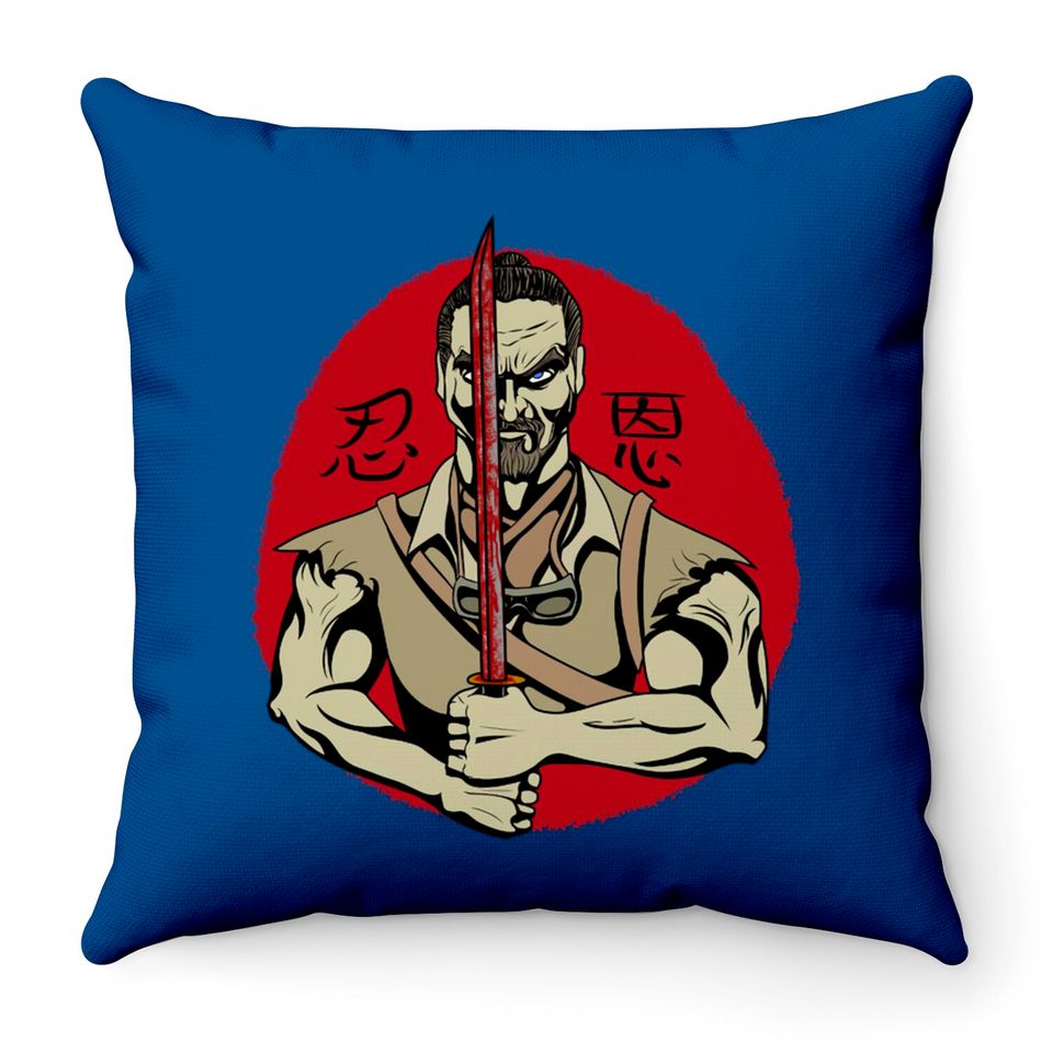 patience and grace takeo - Call Of Duty Zombies - Throw Pillows