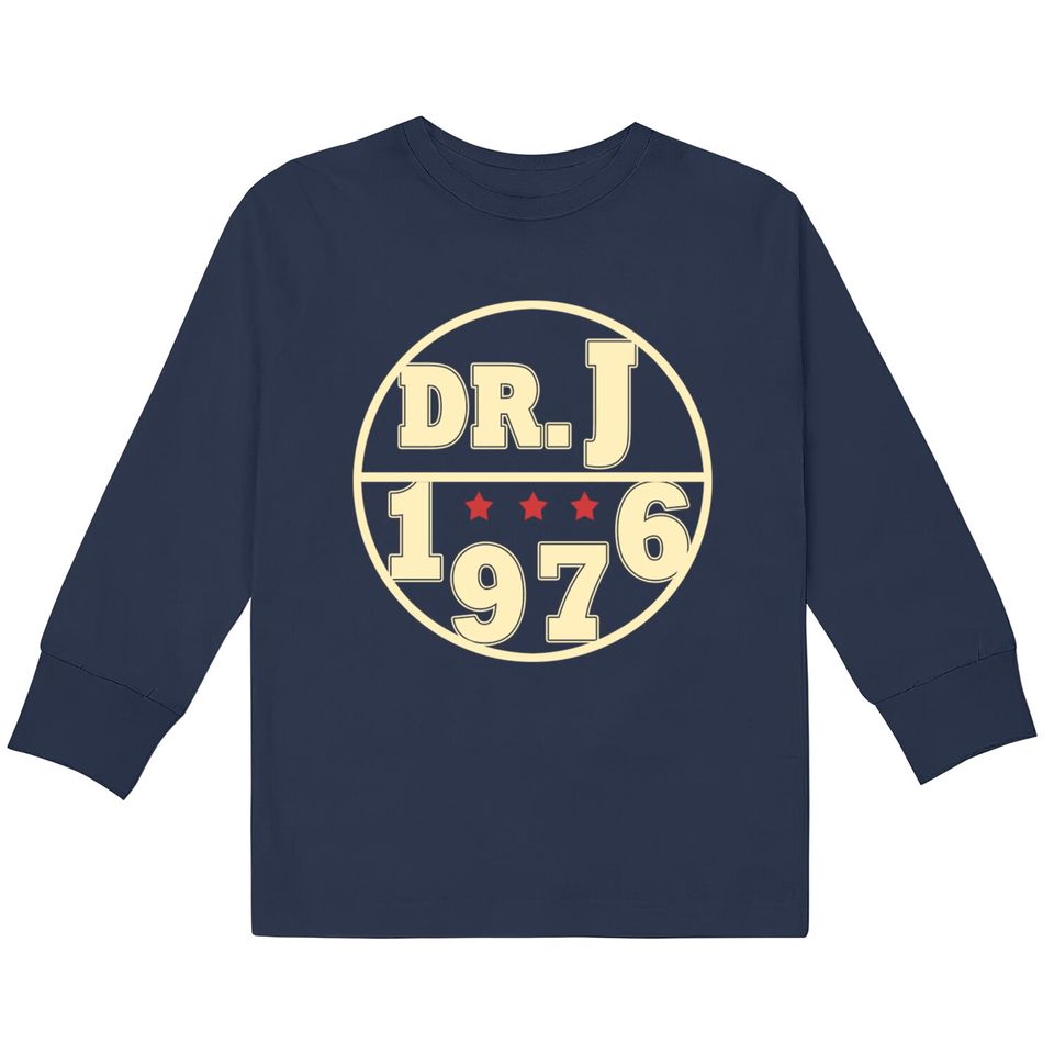 Dr. J 1976 - The Boys -  Kids Long Sleeve T-Shirts