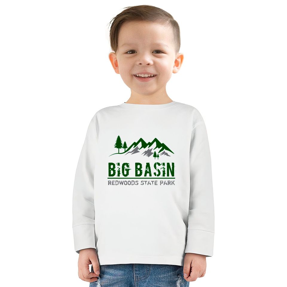 Big Basin Redwoods State Park - Big Basin Redwoods State Park -  Kids Long Sleeve T-Shirts
