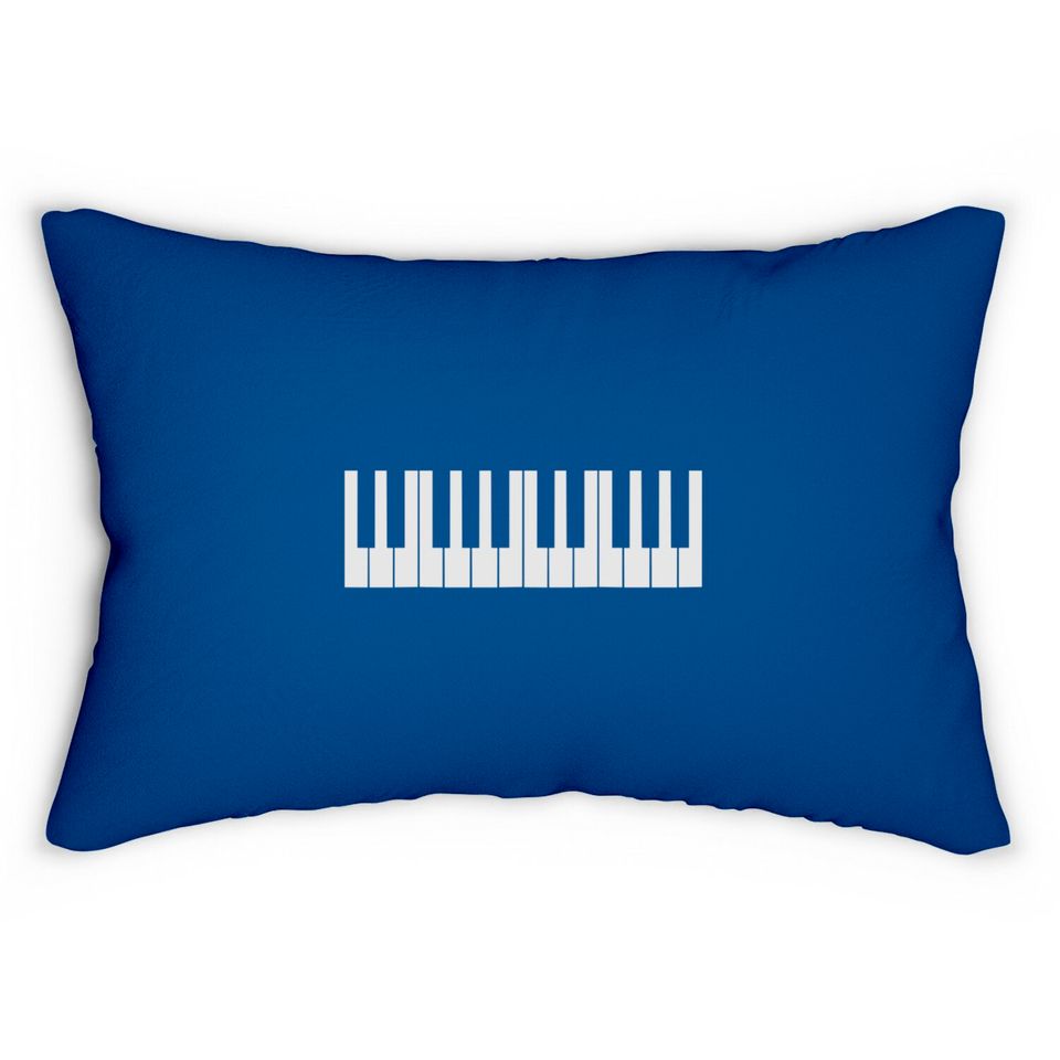 Cool Piano Keys Design Lumbar Pillows