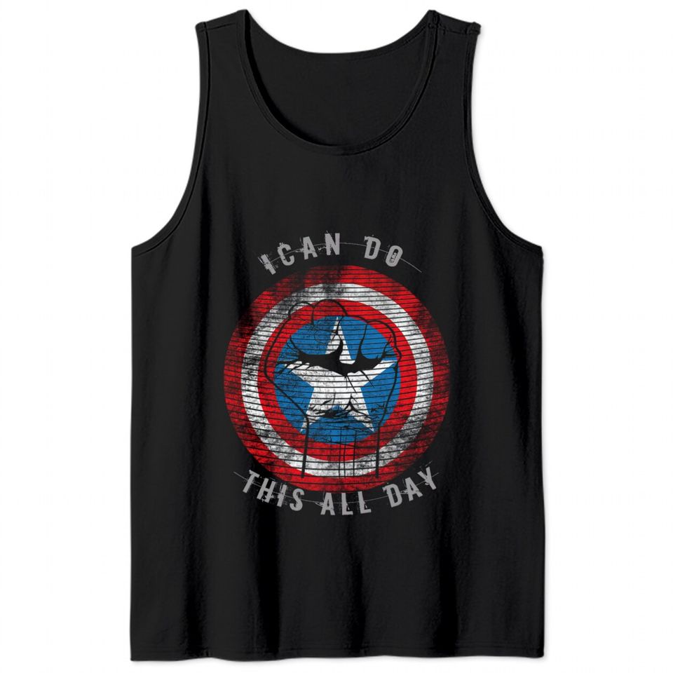Captain America I can do this all day Tank Tops