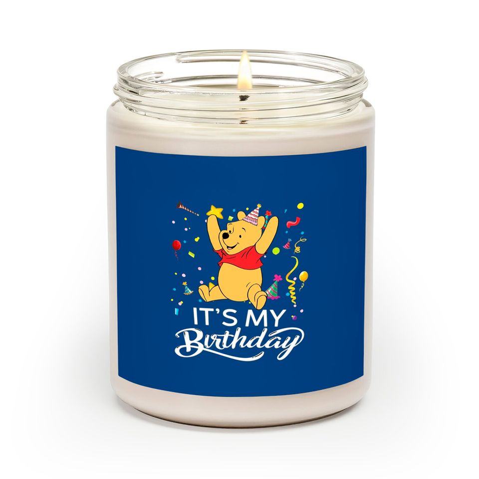 Pooh Winnie the Pooh It's My Birthday Scented Candles