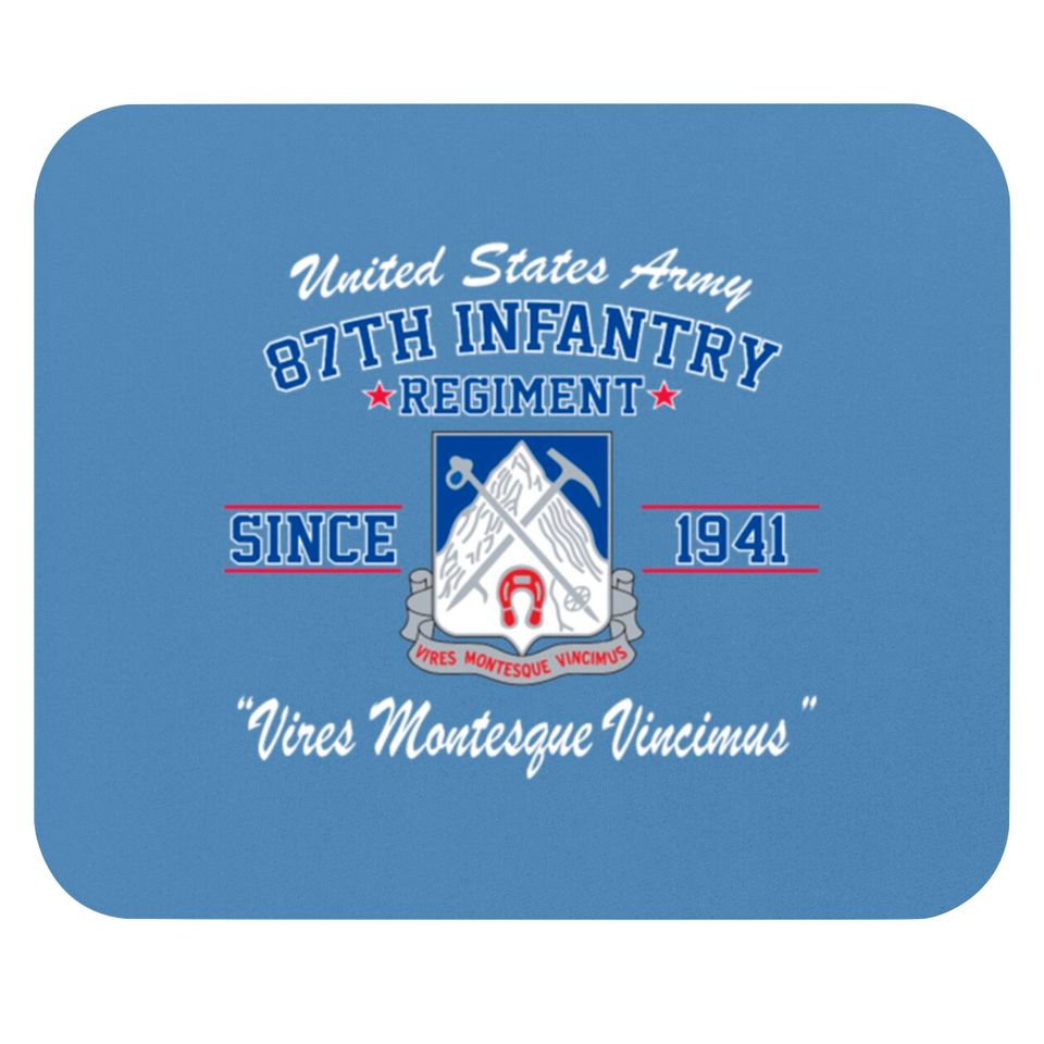 87Th Infantry Regiment Mouse Pads