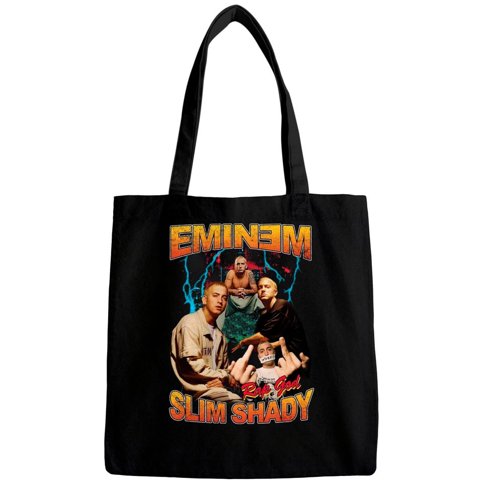 Eminem Retro Vintage Black Bags