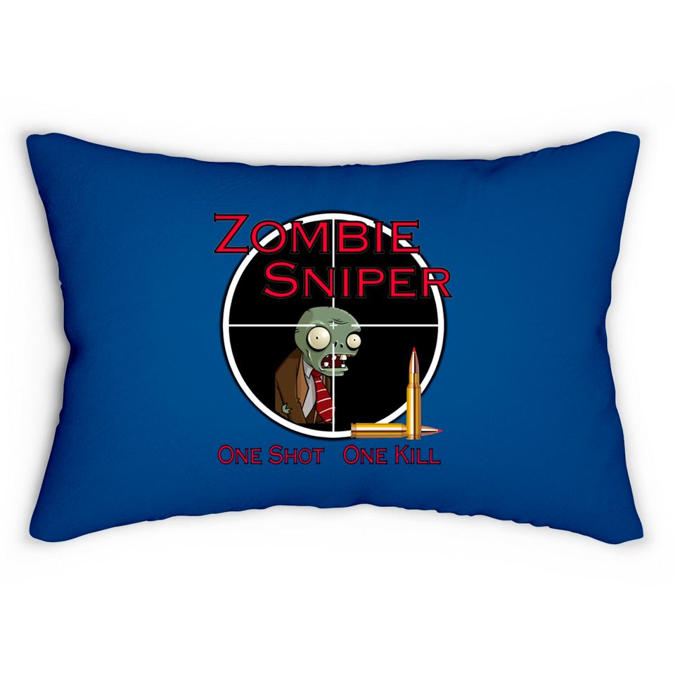 Zombie Sniper Squad - Zombie - Lumbar Pillows