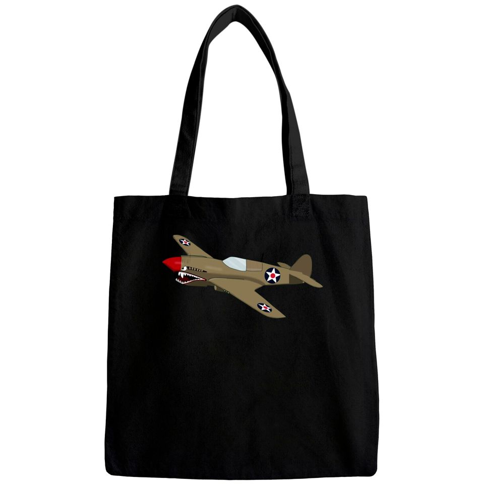 Flying Tiger (Large Design) - Ww2 Plane - Bags
