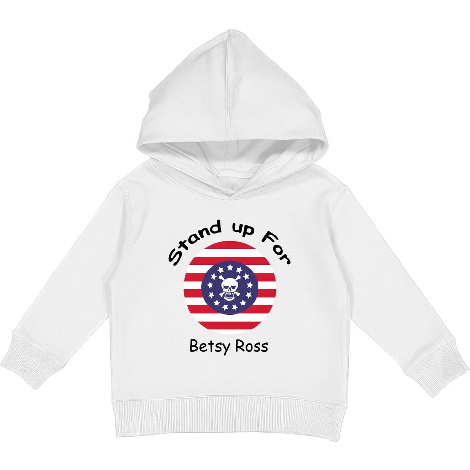 rush limbaugh betsy ross - Betsy Ross Flag - Kids Pullover Hoodies