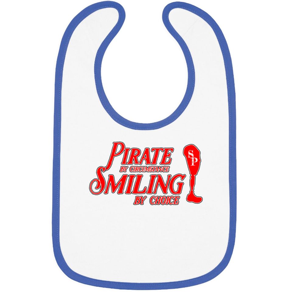 Smiling Pirate! - Amputee Humor - Bibs