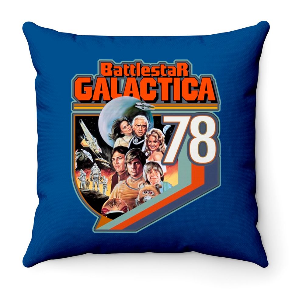 Battlestar Galactic - Battlestar - Throw Pillows