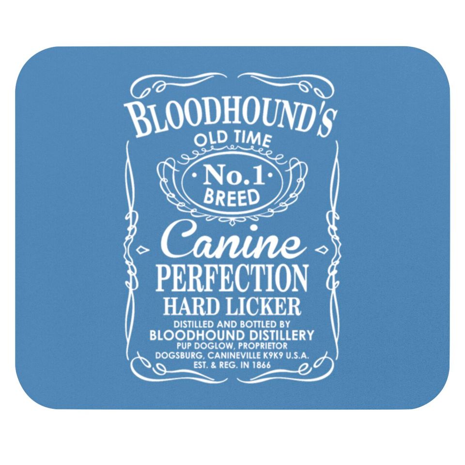 Bloodhounds Old Time No1 Breed Canine Perfection Mouse Pads