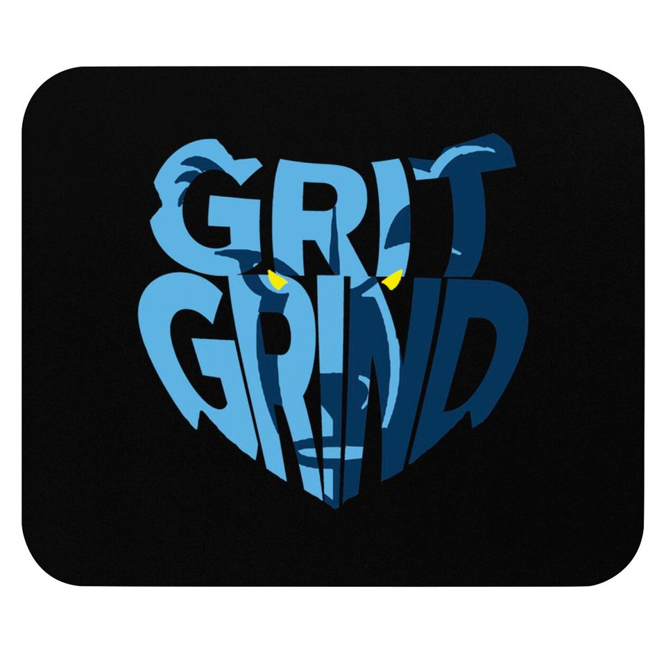 Grizzlie Grit Grind Logo - Memphis Grizzlies Basketball - Mouse Pads
