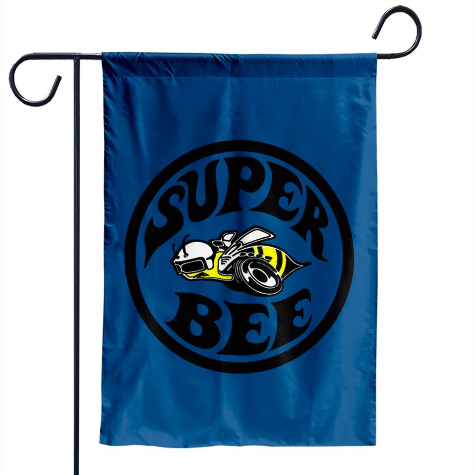 Super Bee - The Classic Scat Pak Logo! - Dodge - Garden Flags