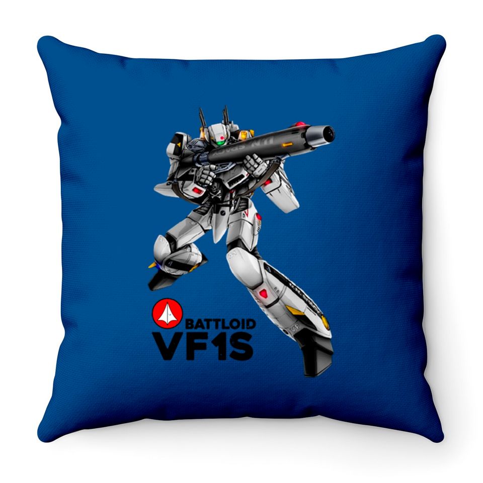 VF1S - Robotech - Throw Pillows