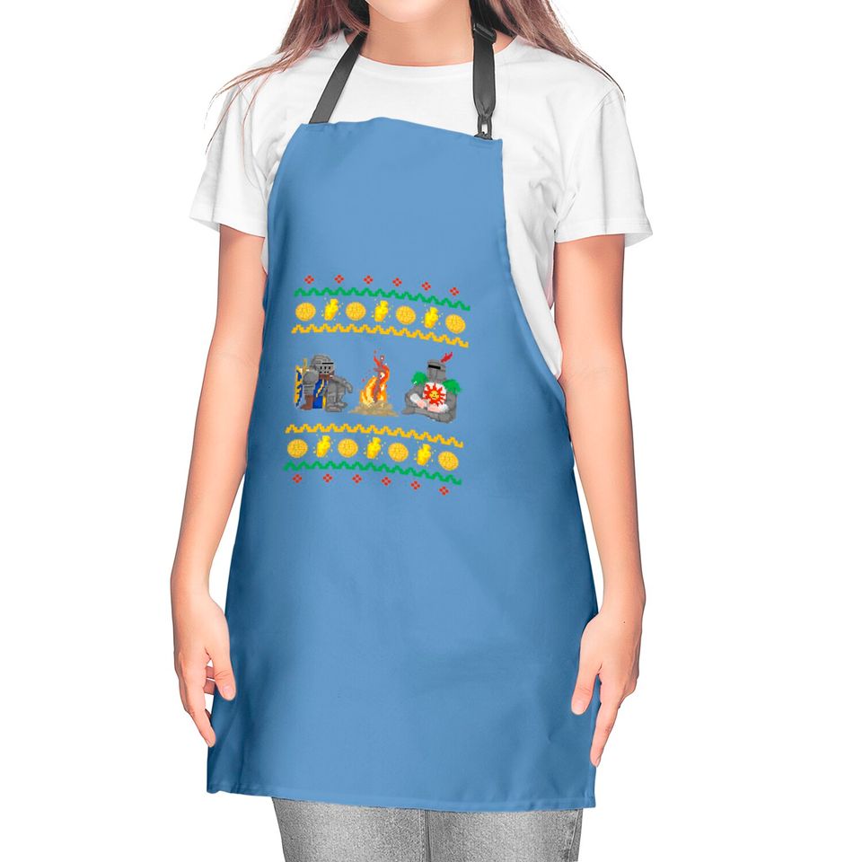 Rest by the fire - Dark Souls - Kitchen Aprons