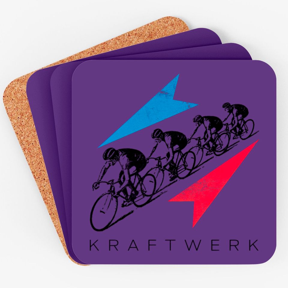 Kraftwerk Retro Original Fan Art Design - Kraftwerk - Coasters