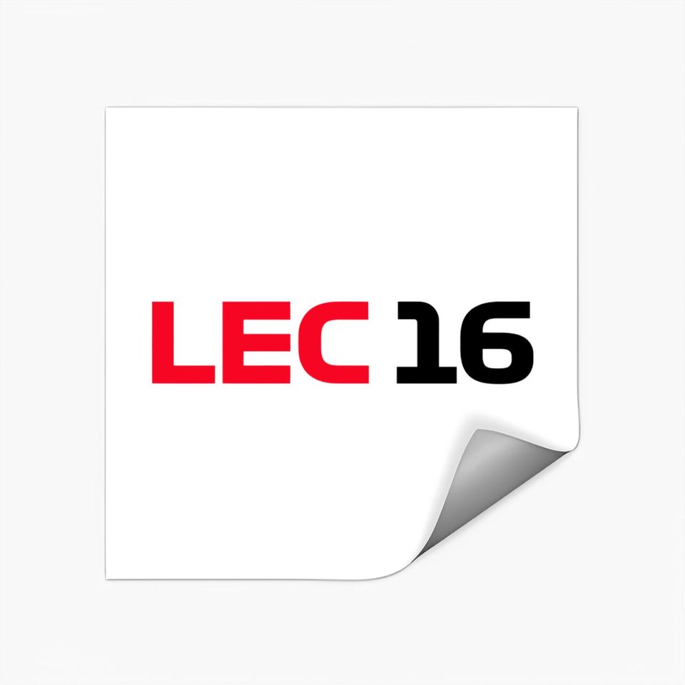 Charles Leclerc F1 Fan Stickers | Ferrari Team | Formula 1 Stickers