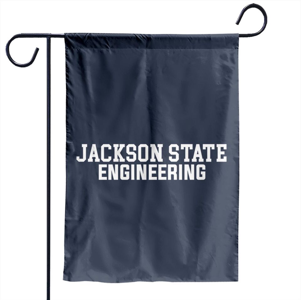 Jackson State Engineering (Varsity, White) - Jackson State University - Garden Flags