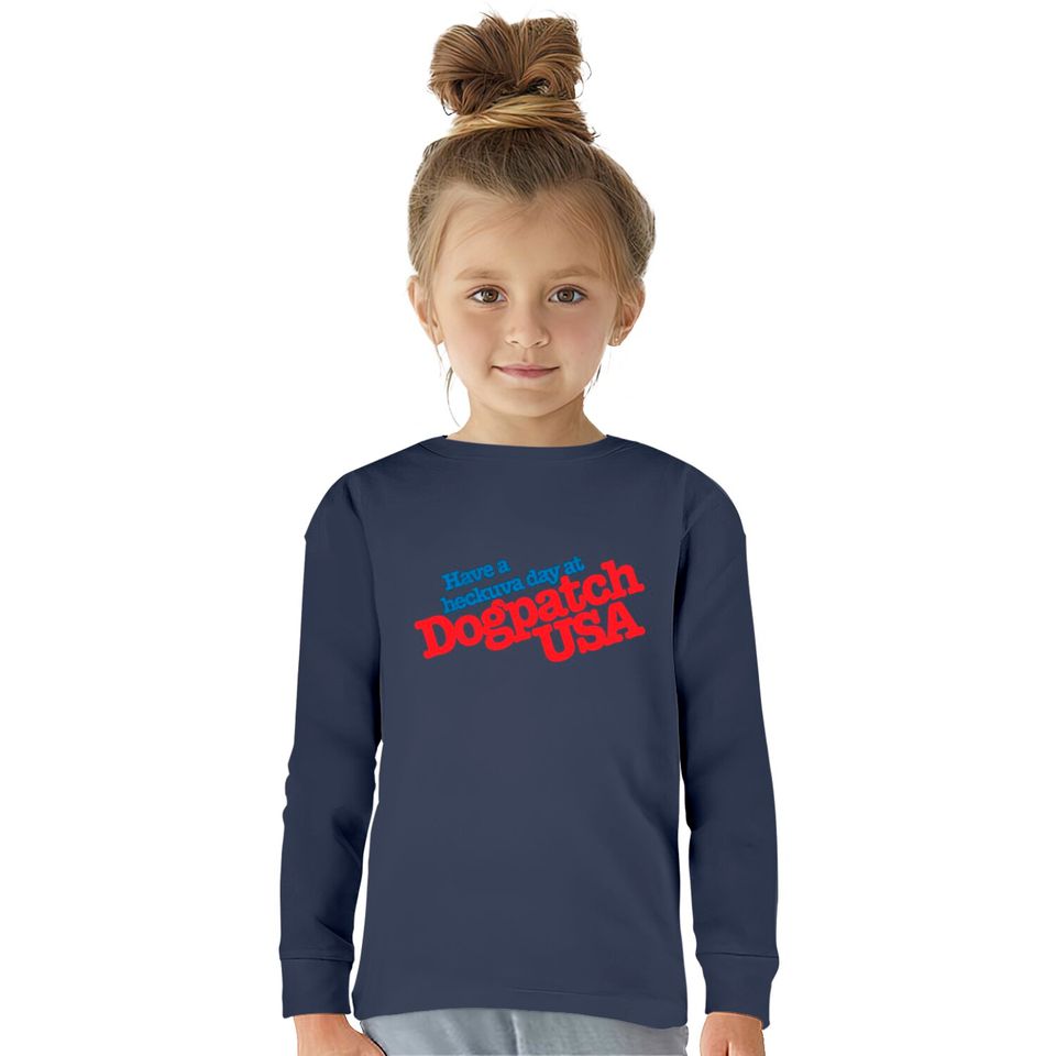 Dogpatch USA - Amusement Park -  Kids Long Sleeve T-Shirts