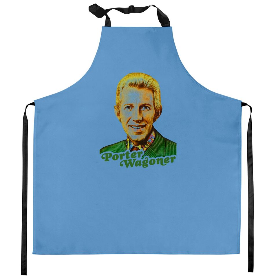 Porter Wagoner // Retro Country Singer Fan Tribute - Classic Country Music - Kitchen Aprons