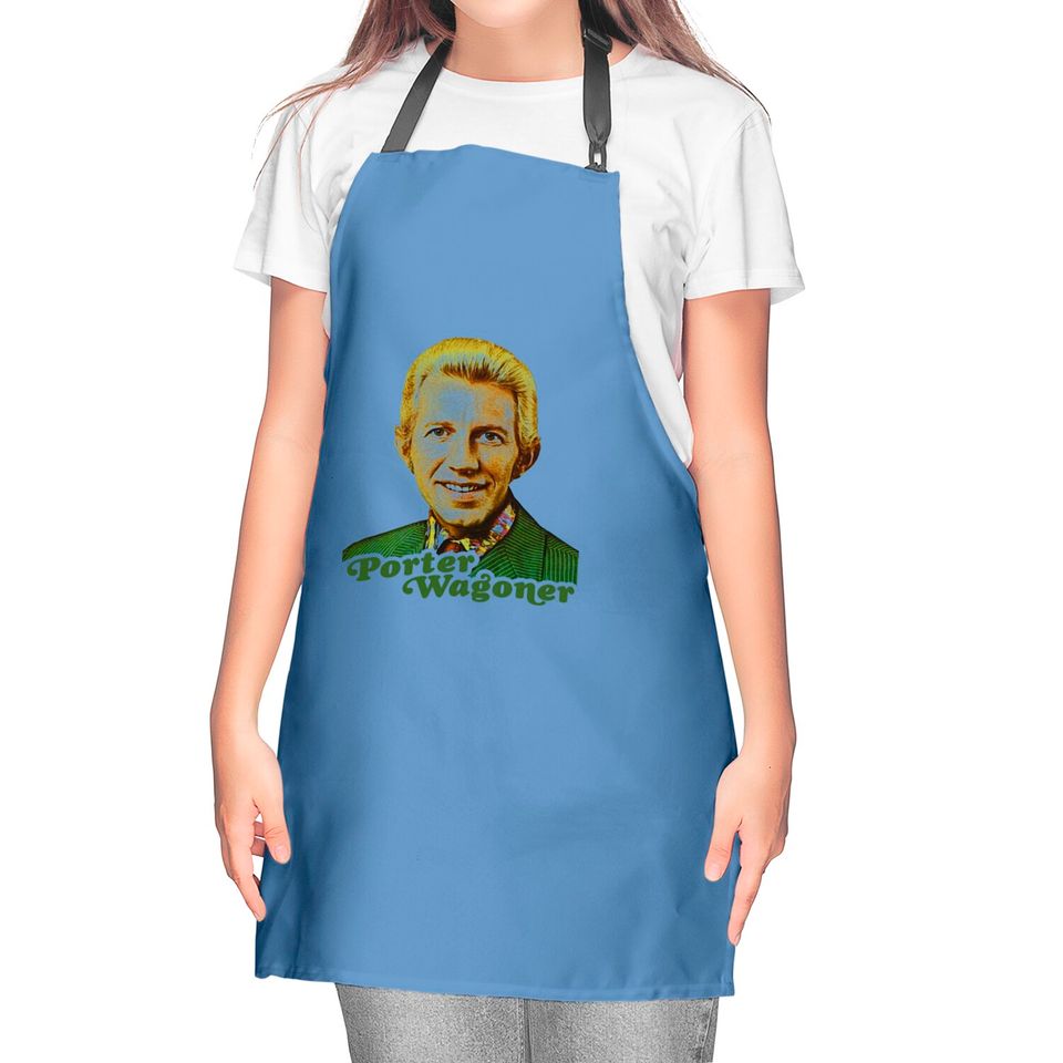 Porter Wagoner // Retro Country Singer Fan Tribute - Classic Country Music - Kitchen Aprons