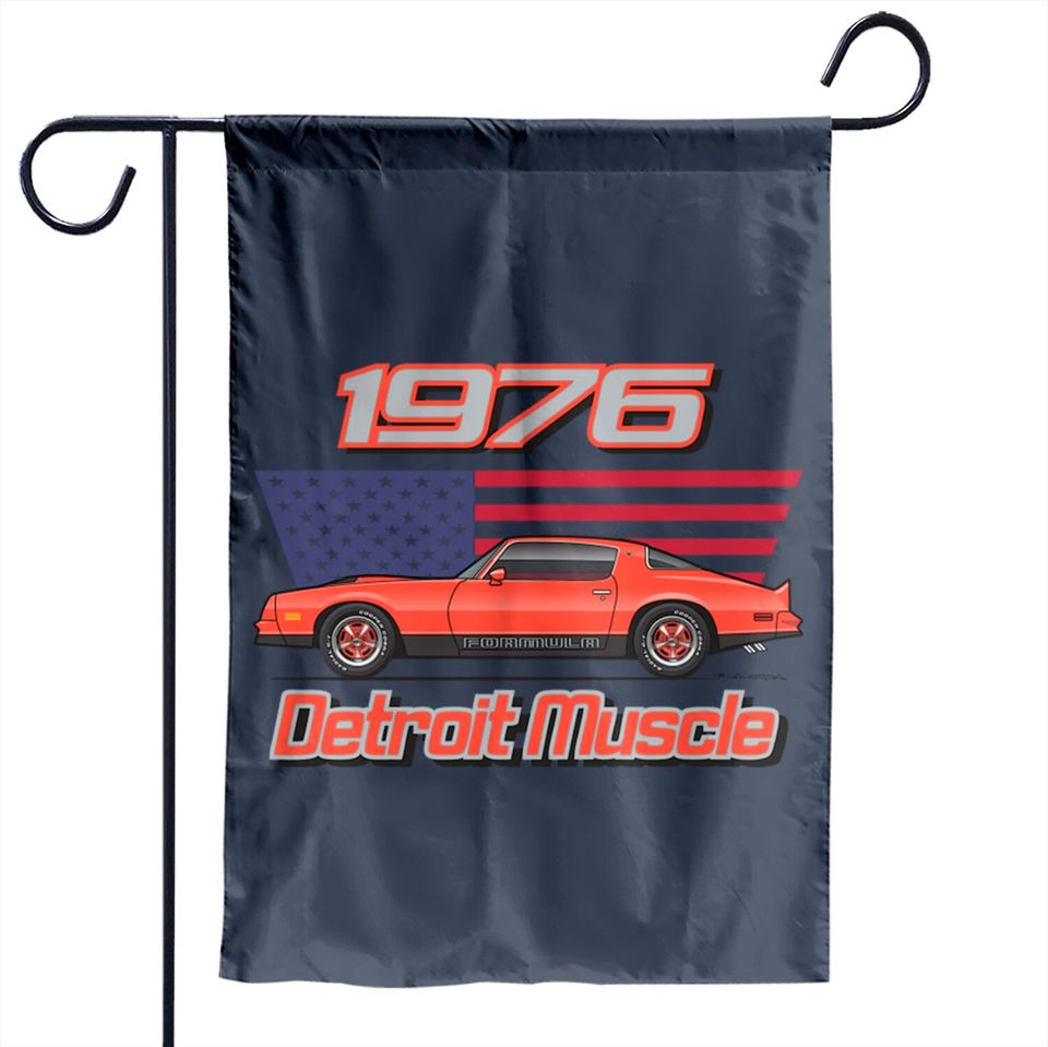 Orange Formula - 1976 Firebird Formula - Garden Flags