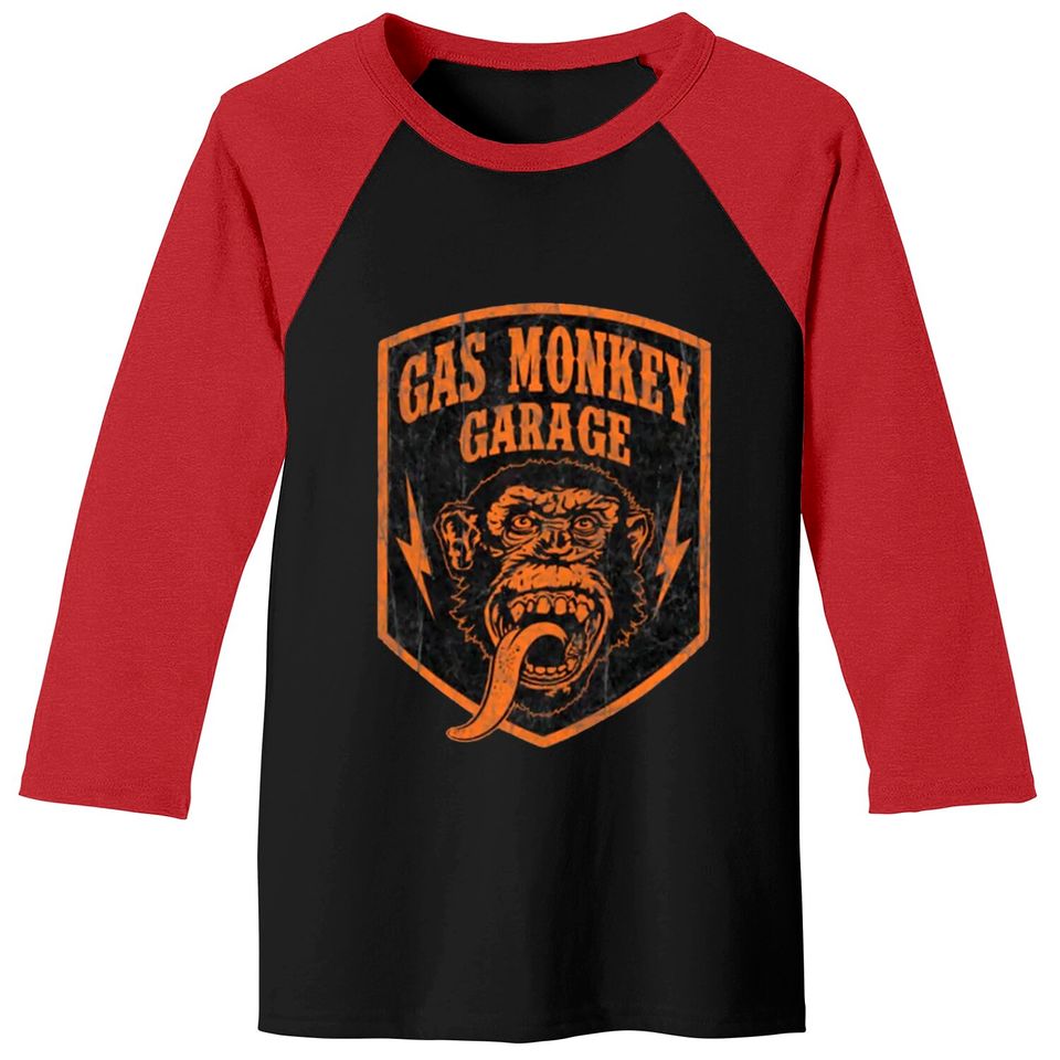 Gas Monkey Garage Shield Tee Baseball Tees